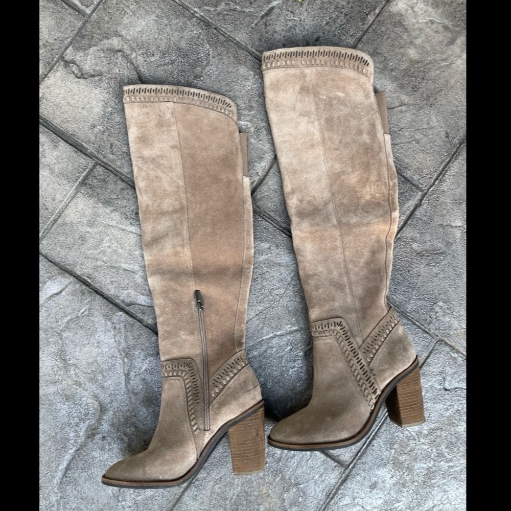 Beautiful suede Vince Camuto over the knee boot